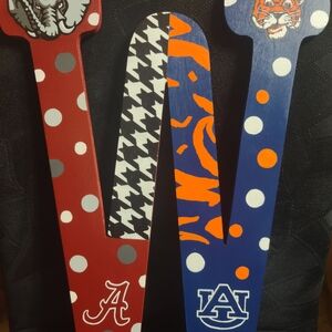 House Divided Wooden Door Hanger